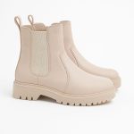 ⁦LOU Women's Chelsea Boots, Platform Ankle Boots with Elastic Side Panels⁩ - الصورة ⁦3⁩