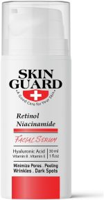 SkinGuard Retinol & Niacinamide Serum - Dual-Action Formula for Pores, Fine Lines, Wrinkles & Sebum Control, Made by Liposomal Technology, 30 ml