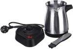 ⁦Stainless Steel Electric Portable Greek Turkish Coffee Machine Kettle,500Ml⁩ - الصورة ⁦2⁩