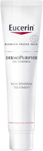 ⁦Eucerin DermoPurifyer Oil Control Skin Renewal Treatment Face Serum for Blemish and Acne-Prone Skin with Hydroxy Complex, Unclogs Pores, Reduces Blemishes, Supports Skin Renewal, 40ml⁩ - الصورة ⁦5⁩