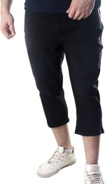 Men's Capri Straight Fit Casual Jeans - Blue