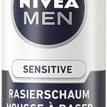 Nivea Men Sensitive Shaving Foam, Chamomile and Hamamelis, 200 ml