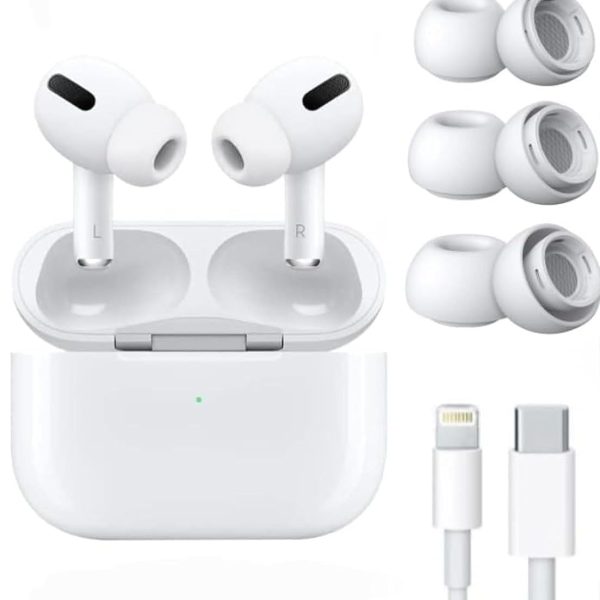 Wireless Earbuds (PRO 2nd generation) Bluetooth for Android/iOS with Touch Control, Noise Canceling, Charging case