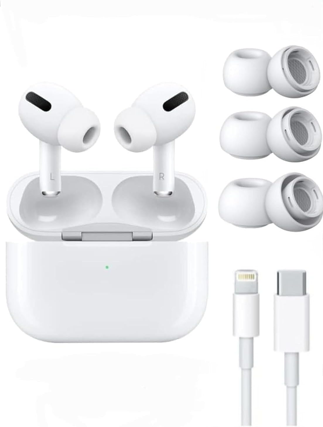 Wireless Earbuds (PRO 2nd generation) Bluetooth for Android/iOS with Touch Control, Noise Canceling, Charging case