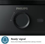 ⁦Philips Egg Cooker 3000 Series - 400W, 6 Eggs Capacity, Cooking Levels, Poached Accessory, Ready Signal, Black - HD9137/91⁩ - الصورة ⁦4⁩