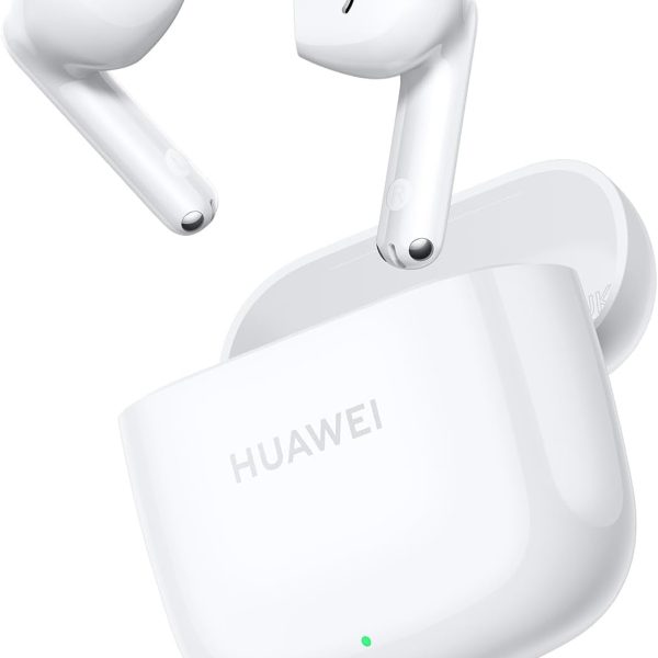 HUAWEI FreeBuds SE 2, 40-Hour Battery Life, Compact and Comfortable to Grip, 3 Hours of Music Playback on a 10-Minute Charge, IP54 Dust & Splash Resistance, Ceramic White