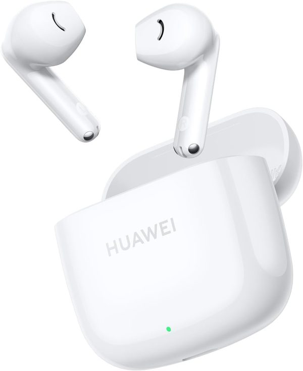 HUAWEI FreeBuds SE 2, 40-Hour Battery Life, Compact and Comfortable to Grip, 3 Hours of Music Playback on a 10-Minute Charge, IP54 Dust & Splash Resistance, Ceramic White
