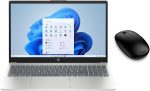 HP Laptop AI 15-fd2001ne Ultra 7-255U, 16GB Ram, 1TB SSD, Intel Graphics, 15.6"-FHD, Full backlit Keyboard, Free HP 240 BluTooth & Game Pass 3 Months, Windows 11 silver,3 Year Warranty