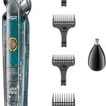 V-949 Hair and Nose Trimmer – Cordless, Rechargeable, Precision, Metal Housing, Travel Lock, Cleaning Brush & Oil – for Men