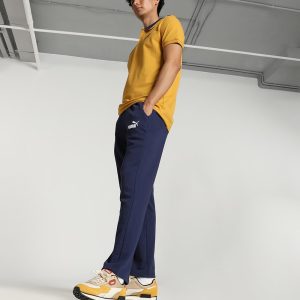 ⁦Puma ESS Logo Pants TR op, Men's Knitted Pants, Medium Gray Heather, S⁩ - الصورة ⁦5⁩