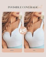 ⁦Nipple-less covers, silicone breast lift, reusable breast pasties-Flower Shape Silicone Reusable Adhesive Silicone Nipple Cover Breast Pads⁩ - الصورة ⁦6⁩