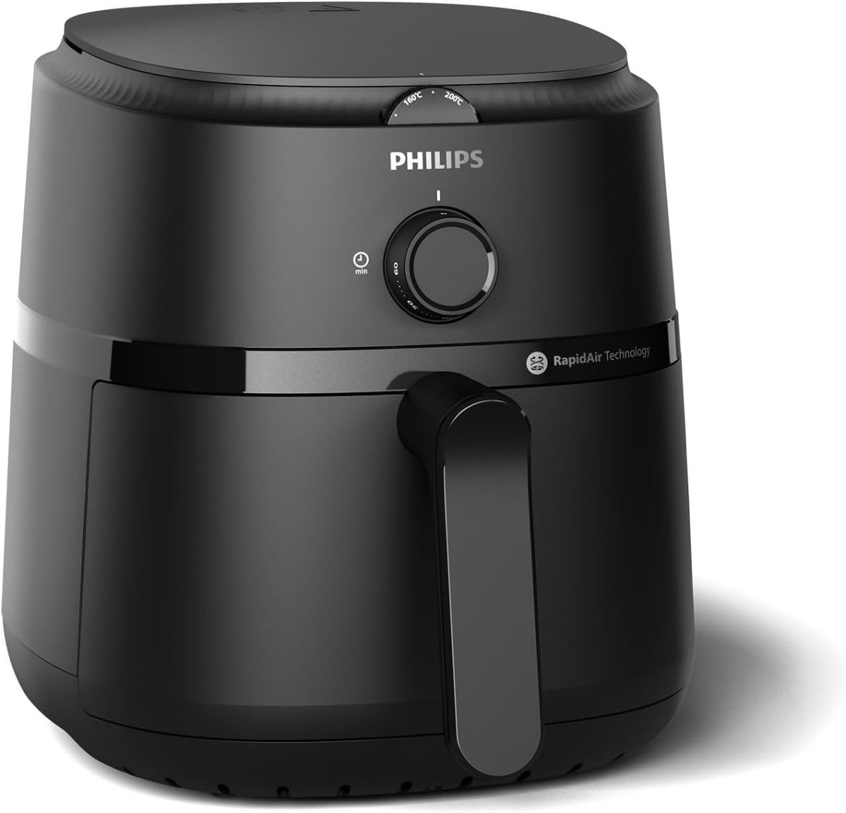 ⁦Philips Airfryer L - 1500W, 50/60Hz, 4.1L, 0.8KGs, 12-in-1 Cooking Functions,Rapid Air Technology, Black - NA120/00⁩ - الصورة ⁦2⁩