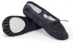 Ballet Ballerina Canvas Flat Leather Sole Dance for Toddlers Kids Yoga Ballet Dancers for Girls (Multicolour)