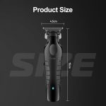 ⁦KEMEI 2299 Trimmer Professional Cordless Hair Clipper for Men Electric Beard Trimmers Barber Hair Cuttings Kit, Zero Gapped T Blade Trimmers for Men, KM-2299⁩ - الصورة ⁦8⁩