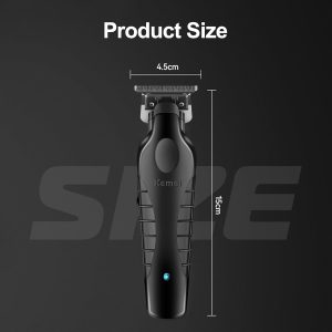 ⁦KEMEI 2299 Trimmer Professional Cordless Hair Clipper for Men Electric Beard Trimmers Barber Hair Cuttings Kit, Zero Gapped T Blade Trimmers for Men, KM-2299⁩ - الصورة ⁦8⁩