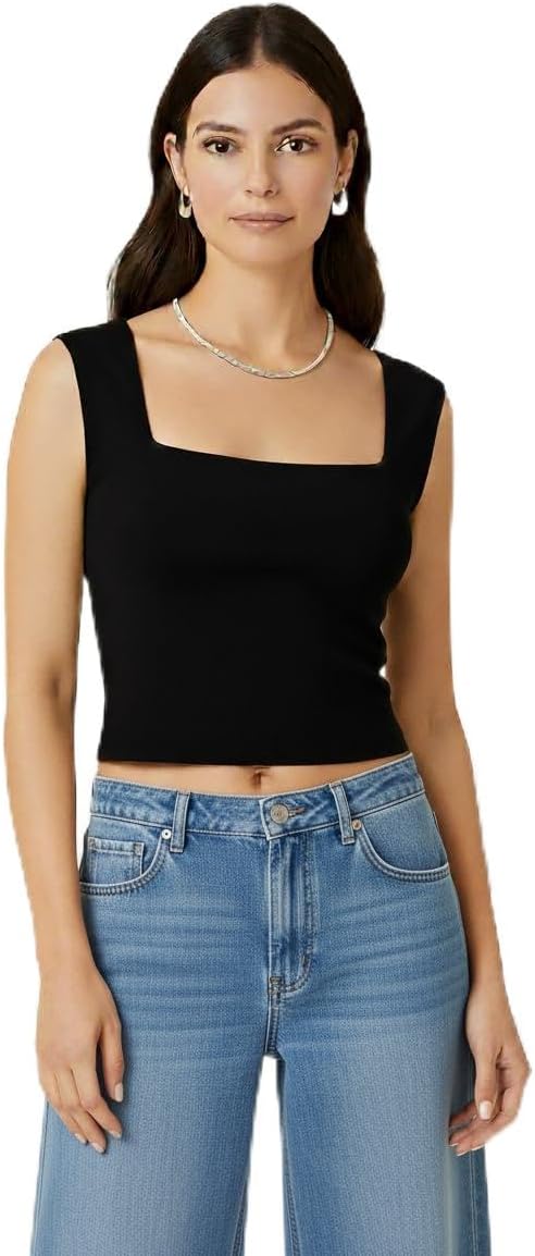 51KlbVeXiL._AC_SL1184_.jpg Square Neck tank top in black or white