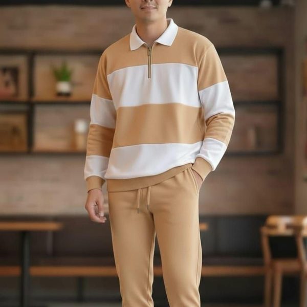 Men's Casual 2 Piece Sweatshirts and Pants Set