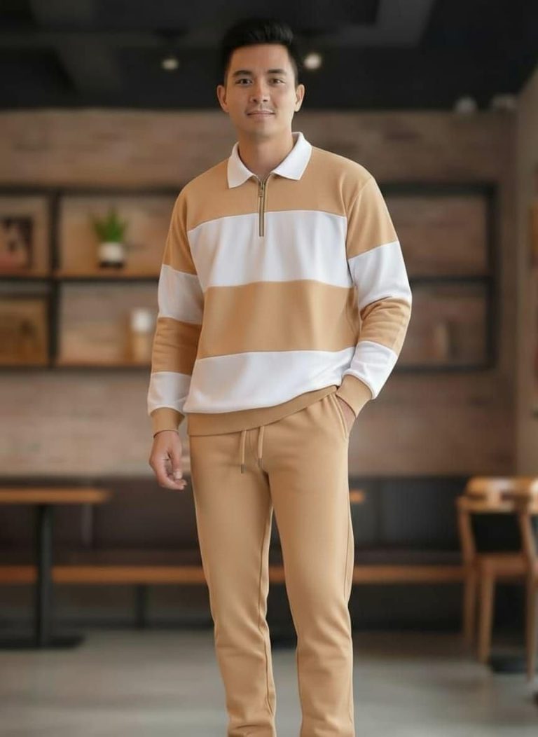 Men's Casual 2 Piece Sweatshirts and Pants Set