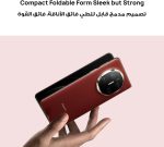 ⁦HUAWEI Mate X6 Foldable Smartphone + GT4 Titanium + 6-Months Huawei Care+, 12+512, Ultra Slim & Durable, Ultra Chroma Camera, Kunlun Glass 2nd Gen, HUAWEI X-True Display, Live-Multitask, Nebula Red⁩ - الصورة ⁦2⁩