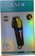 ⁦ماكينة حلاقة كهربائية احترافية من واير، لحلاقة الشعر وتشذيب اللحية، موديل WA-718⁩ - الصورة ⁦3⁩