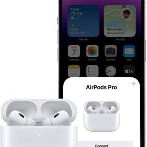 ⁦Wireless Earbuds (PRO 2nd generation) Bluetooth for Android/iOS with Touch Control, Noise Canceling, Charging case⁩ - الصورة ⁦3⁩