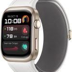 HUAWEI Watch D2 LCA-B11, Gold, 1.82" Amoled, Airbag/Strap Size 26mm, Ambulatory 24H Blood Pressure, HR monitoring PPG 6.0, Rotating crown, IP68, Speaker&Micophone, Dual-band, Battery 524mAh