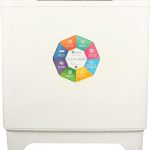 Passap Half Automatic Washing machine -10 Kilo -Bombe-White