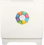Passap Half Automatic Washing machine -10 Kilo -Bombe-White
