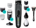 ⁦Braun All-In-One Style Kit Series 7 – 17-in-1 Complete Style Head to Toe, Men's Everyday Grooming Kit, Beard Trimming, Manscaping, Hair Trimming, Ears, Nose and More, 100% Effortless – MGK7491⁩ - الصورة ⁦3⁩