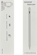 ⁦Kenkor Stylus for Touch Screens With Magnetic Design, Tablet POM 1.5mm Nib for Android iOS, iPad/Pro/Air/Mini/iPhone/Samsung/Smartphones and Tablets Devices (White)⁩ - الصورة ⁦7⁩