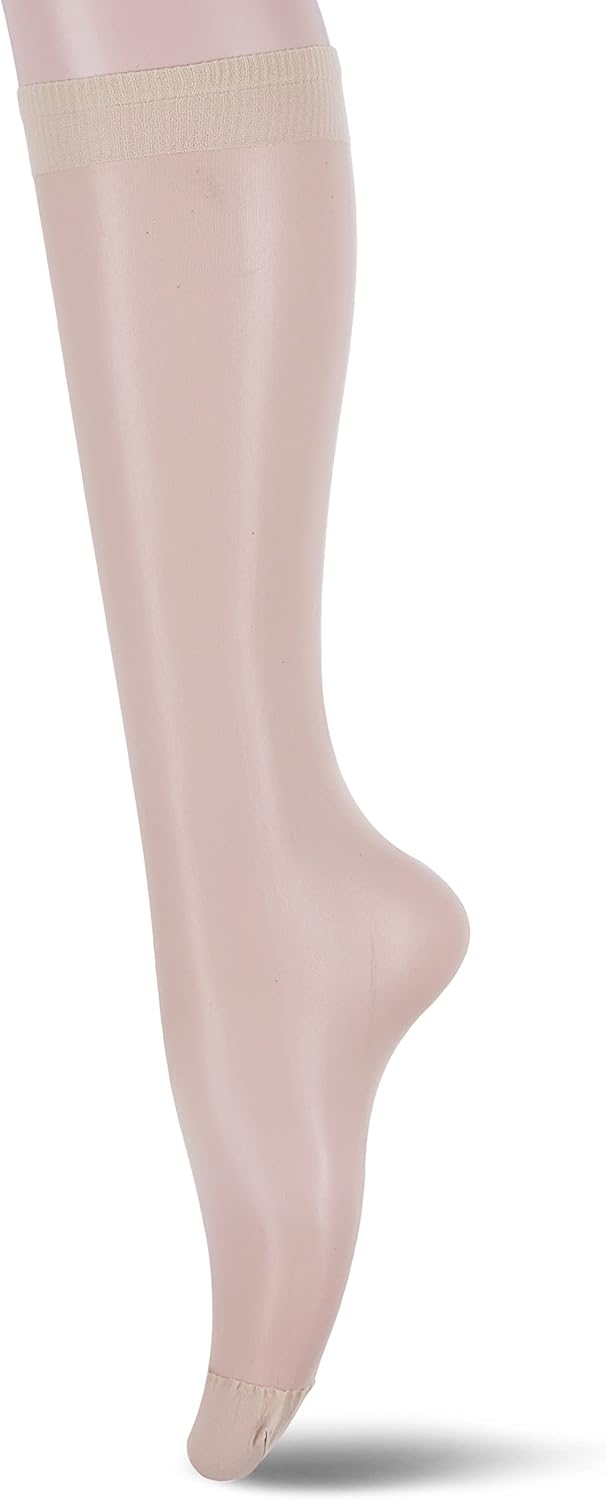 Silvy womens Voile Knee-High Knee-High Socks