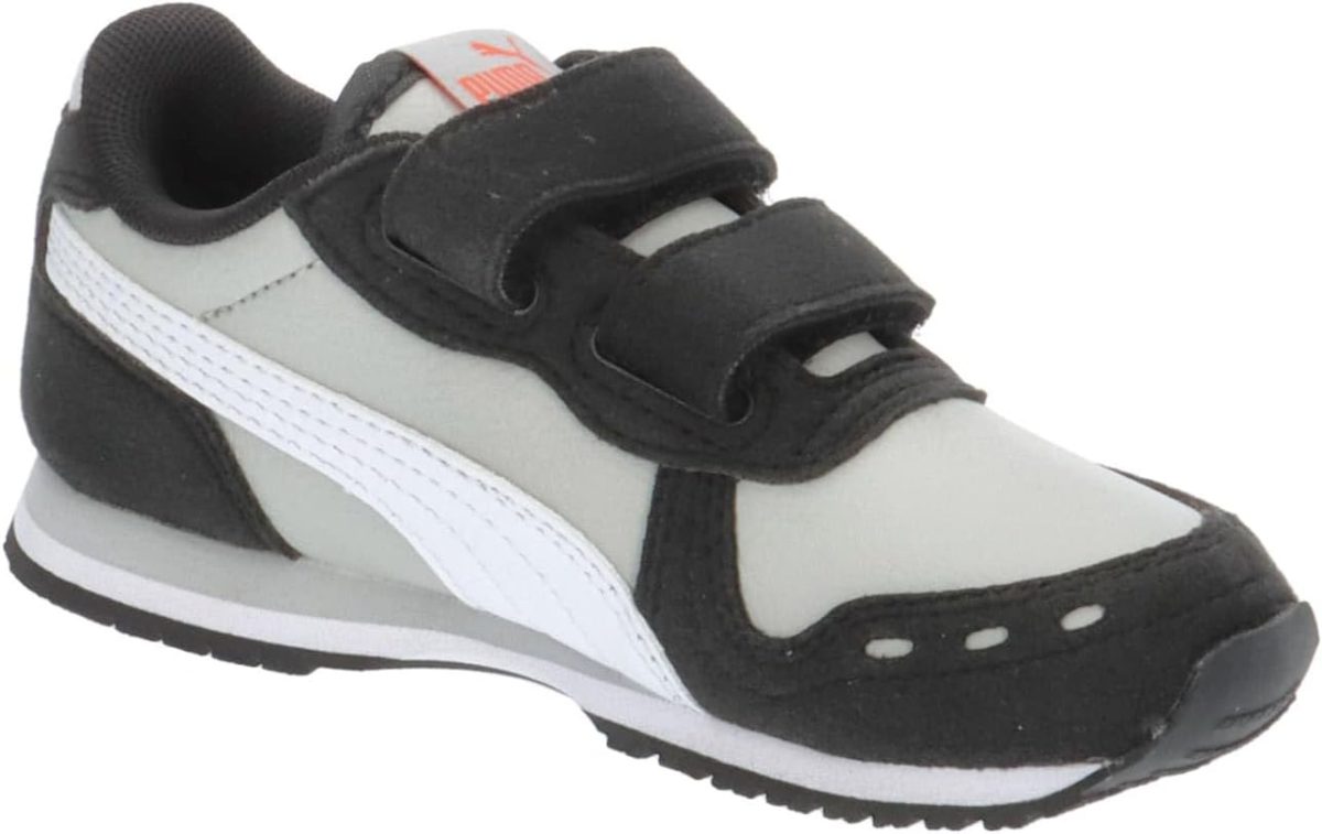⁦Puma Unisex Baby Cabana Racer Sl 20 V Inf Sneaker, Puma White Cherry Tomato, 23 EU⁩ - الصورة ⁦9⁩