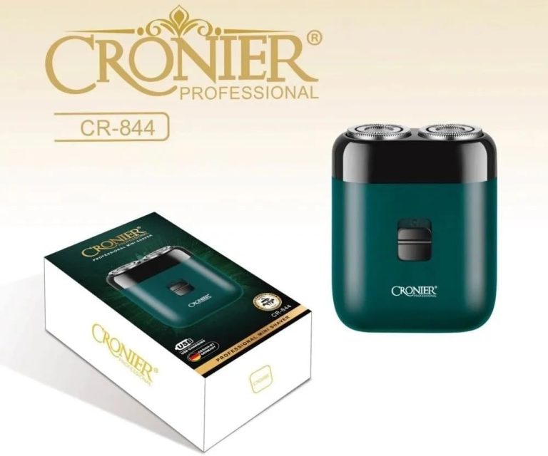 Elite Electric Shaver for Men | Advanced Dual-Head Precision Cutting | High-Performance 6500 RPM | Extended 45-Min Battery | Quick-Charge USB | Premium Dark Green Design