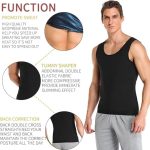 ⁦Sweat Shirt for Men Sauna – Slimming Body Shaper for Weight Loss, Quick-Dry Compression Top for Gym, Lightweight Sweat Enhancer for Fitness, Comfortable Workout Gear for Training Sessions 2XL.3XL⁩ - الصورة ⁦5⁩