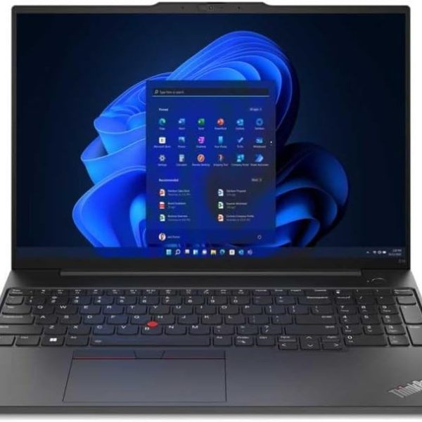 Lenovo Thinkpad E16 Gen 1 16" WUXGA Laptop - Intel Core i7-1355U, 16GB RAM, 1TB SSD, Windows 11 Pro - Graphite Black (21JNS0F300)