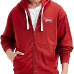 Levi's mens Embroiderd Zip Open Sweatshirt -3 Sweatshirt (pack of 1)