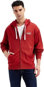 Levi's mens Embroiderd Zip Open Sweatshirt -3 Sweatshirt (pack of 1)