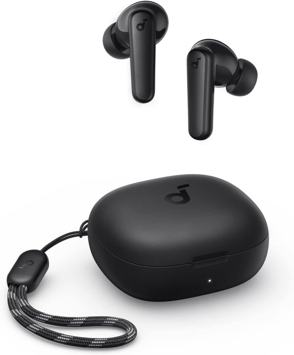 Anker Soundcore VI R50i True Wireless Earbuds with 10mm Drivers for Powerful Bass, Bluetooth 5.3, Long Playtime (30 Hours), Water Resistant, 2 Clear Mics, and 22 Preset EQs,18 Months Warranty