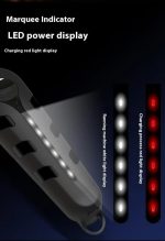 Kemei Kemei KM-1563 7200RPM 3 Combs 3 Hours Continuous Lighting - الصورة 8