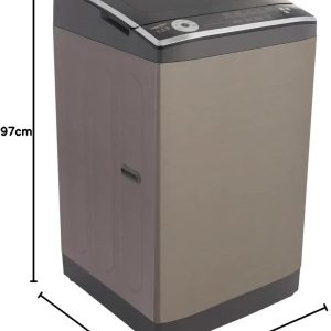 ⁦TORNADO Washing Machine Top Automatic 9 Kg Pump Silver TWE-TLN09RSL⁩ - الصورة ⁦11⁩