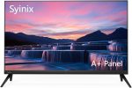 Syinix 32 inch I-cast Smart LED HD TV, A+ Panel with Built-in Receiver, Black - 32S51