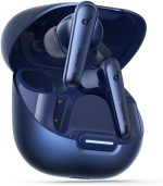 Soundcore Liberty 4 NC Earbuds, 98.5 Percent Noise Reduction, Adaptive Cancelling To Ears And Environment, Hi-Res Sound, 50H Battery, Wireless Charging, Bluetooth 5.3 Navy Blue -18 Months Warranty