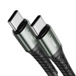 ⁦LENOK USB C Charger Cable 60W type C to type C Cable PD 3.0(4ft/1.2m), Compatible with iPhone 15/15 Pro/Samsung Galaxy S23/22/Z Fold/Z Flip/Google Pixel 7/MacBook Air iPad Pro/Mini iPad, etc. (1.2 M)⁩ - الصورة ⁦8⁩