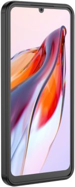 ⁦متوافق مع شاومى Poco C65 4G ، - غطاء حماية مقاوم للصدمات بنمط جلدي شديد التحمل فائق الجودة مع حماية للكاميرا - غطاء واقي مضاد للخدش و مقاوم للانزلاق - أسود⁩ - الصورة ⁦5⁩