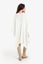 ⁦CLUE Women Plain Relaxed Poncho⁩ - الصورة ⁦4⁩