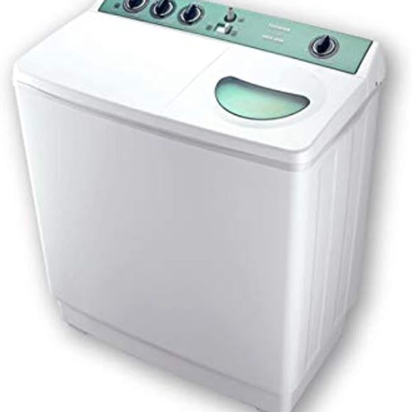 TOSHIBA Washing Machine Half Automatic 7 Kg Pump White VH-720P