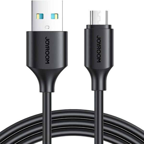 JOYROOM S-UM018A9 2.4A USB-A to Micro Fast Charging Data Cable 1m-Black S-UM018A9 2.4A USB-A to Micro Fast Charging Data Cable 1m-Black