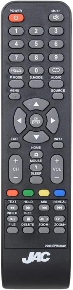 ⁦JAC 43 Inch Frameless FHD Standard LED TV NGLD, Black - 43JD3120F⁩ - الصورة ⁦6⁩