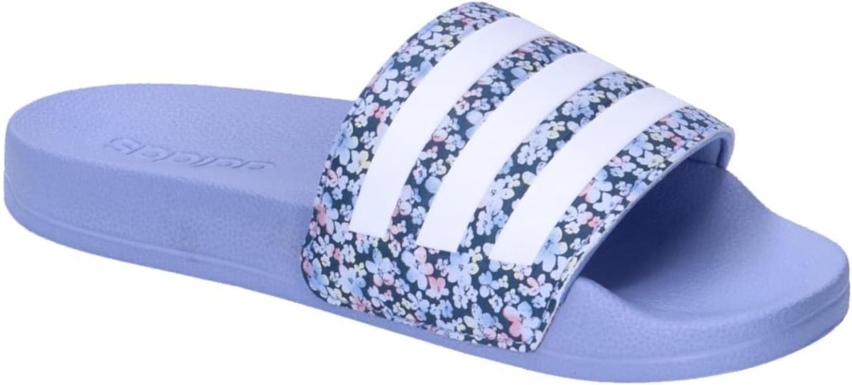 ⁦adidas unisex-child ADILETTE SHOWER K Slide Sandal⁩ - الصورة ⁦9⁩