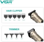 ⁦Vgr V-109 Waterproof Ipx6 6 In 1 Professional Set Hair Beard Trimmer Clipper Shaver Nose Trimmer Mesin Gunting Rambut⁩ - الصورة ⁦6⁩